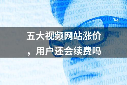 五大视频网站涨价，用户还会续费吗