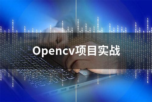 Opencv项目实战