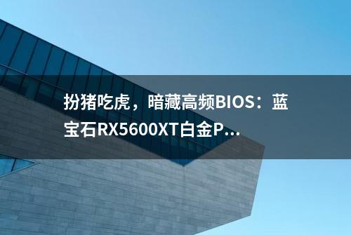 扮猪吃虎，暗藏高频BIOS：蓝宝石RX5600XT白金Pro版显卡首发评测