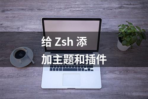 给 Zsh 添加主题和插件