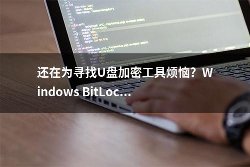 还在为寻找U盘加密工具烦恼？Windows BitLocker To Go帮你忙