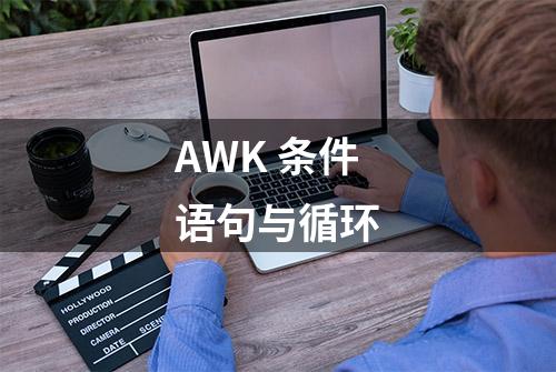 AWK 条件语句与循环