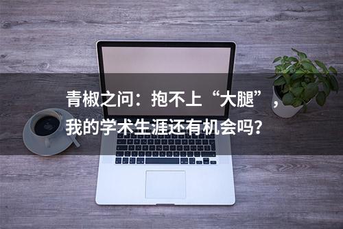 青椒之问：抱不上“大腿”，我的学术生涯还有机会吗？