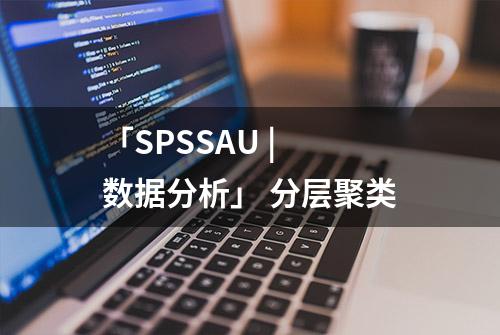 「SPSSAU | 数据分析」 分层聚类