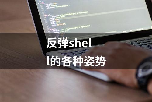 反弹shell的各种姿势