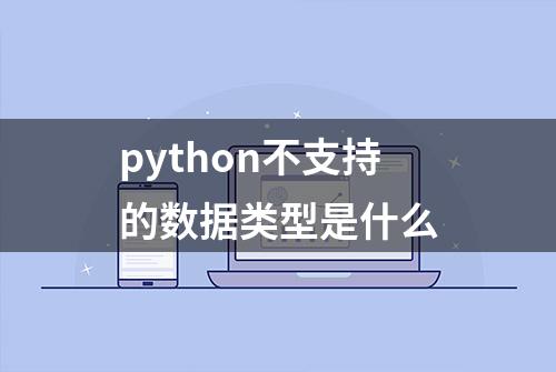 python不支持的数据类型是什么