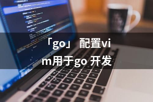 「go」 配置vim用于go 开发