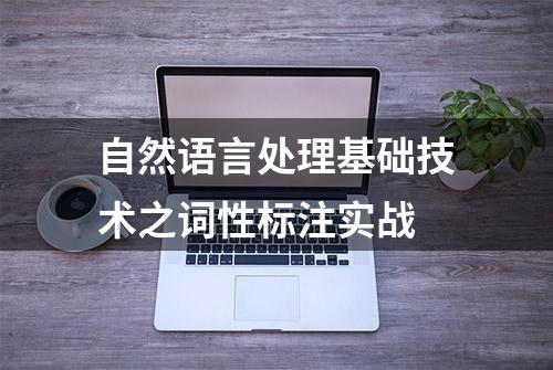 自然语言处理基础技术之词性标注实战