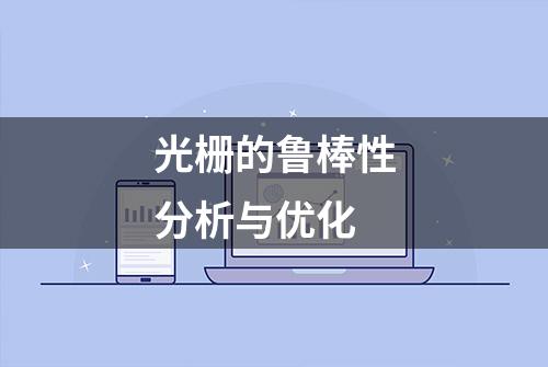 光栅的鲁棒性分析与优化