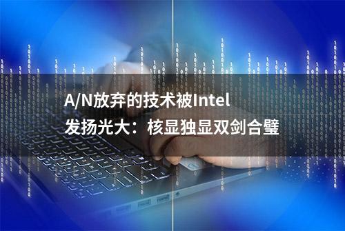 A/N放弃的技术被Intel发扬光大：核显独显双剑合璧