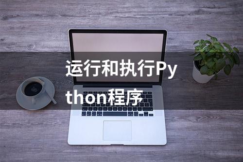 运行和执行Python程序