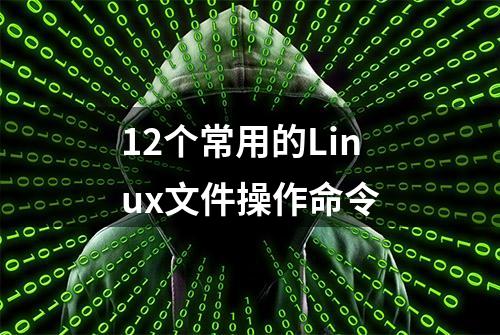 12个常用的Linux文件操作命令