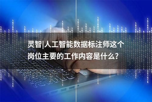 灵智|人工智能数据标注师这个岗位主要的工作内容是什么？