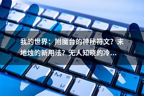 我的世界：附魔台的神秘符文？末地烛的新用法？无人知晓的冷知识