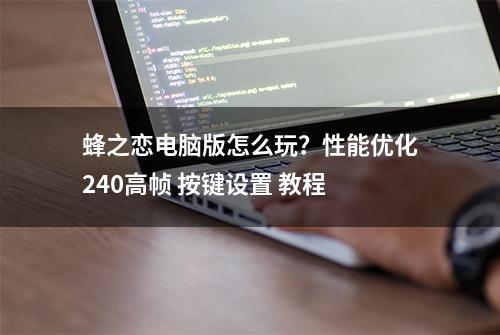 蜂之恋电脑版怎么玩？性能优化240高帧 按键设置 教程