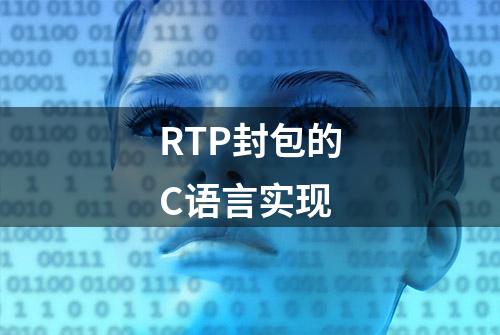 RTP封包的C语言实现