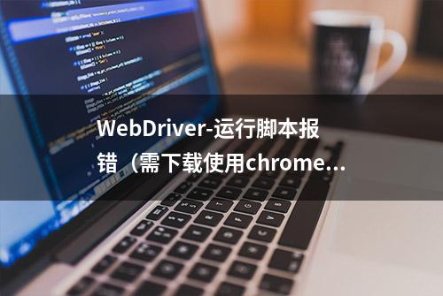 WebDriver-运行脚本报错（需下载使用chrome.exe文件）