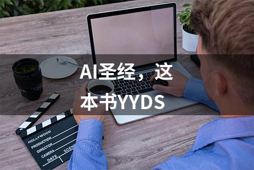 AI圣经，这本书YYDS