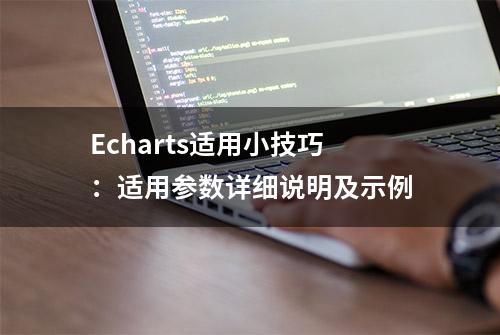 Echarts适用小技巧：适用参数详细说明及示例