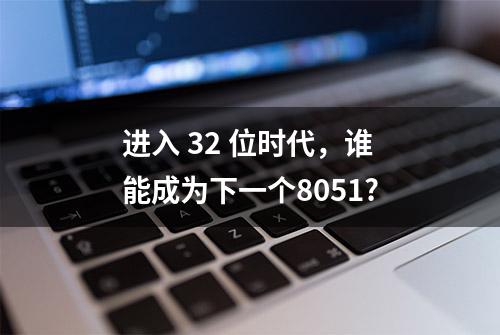 进入 32 位时代，谁能成为下一个8051?