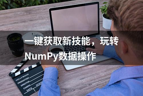 一键获取新技能，玩转NumPy数据操作