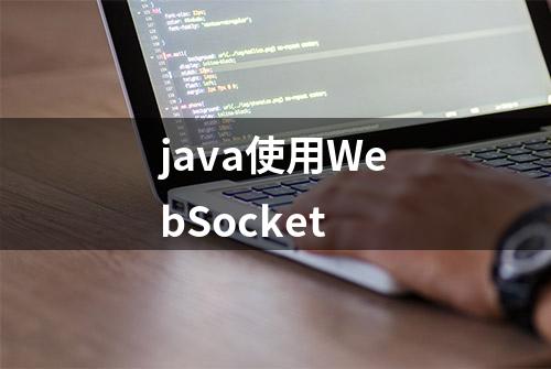 java使用WebSocket