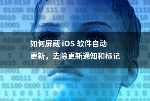 如何屏蔽 iOS 软件自动更新，去除更新通知和标记