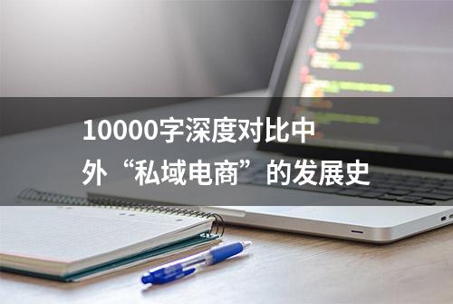 10000字深度对比中外“私域电商”的发展史