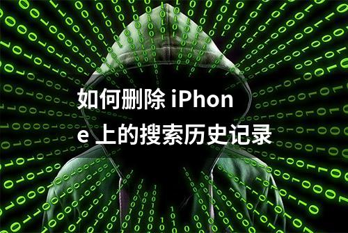 如何删除 iPhone 上的搜索历史记录