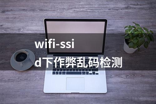 wifi-ssid下作弊乱码检测