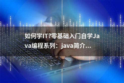 如何学IT?零基础入门自学Java编程系列：java简介跟计算机常识