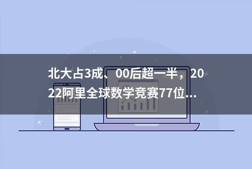 北大占3成、00后超一半，2022阿里全球数学竞赛77位获奖者出炉