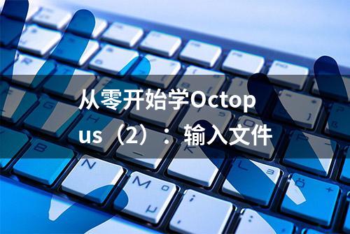 从零开始学Octopus（2）：输入文件