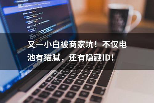 又一小白被商家坑！不仅电池有猫腻，还有隐藏ID！