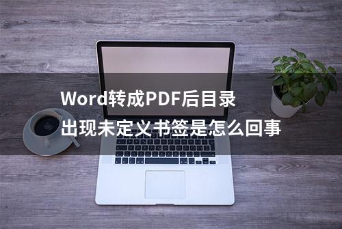 Word转成PDF后目录出现未定义书签是怎么回事