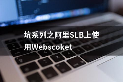 坑系列之阿里SLB上使用Webscoket