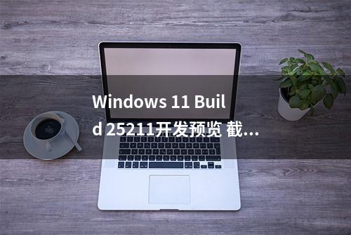 Windows 11 Build 25211开发预览 截图工具支持自动保存了