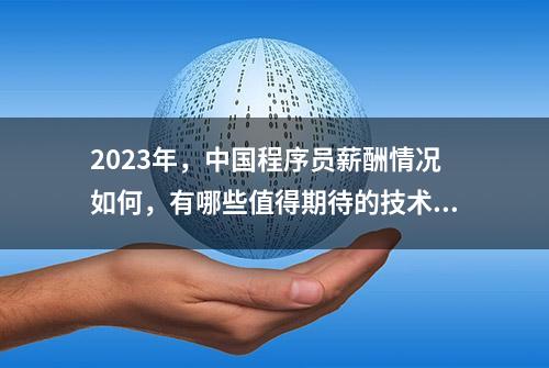 2023年，中国程序员薪酬情况如何，有哪些值得期待的技术发展趋势