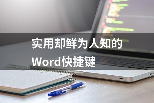 实用却鲜为人知的Word快捷键