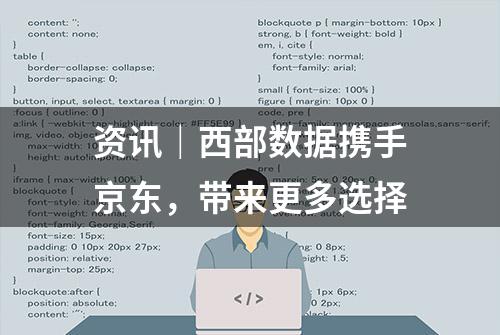 资讯｜西部数据携手京东，带来更多选择