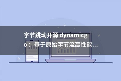 字节跳动开源 dynamicgo ：基于原始字节流高性能 + 动态化 Go 数据处理