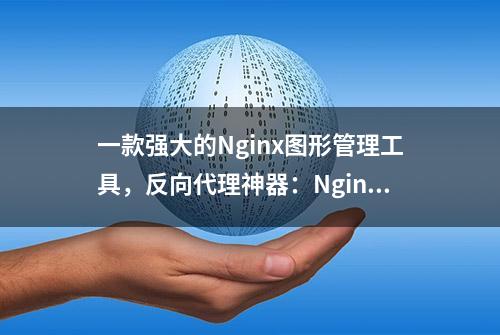 一款强大的Nginx图形管理工具，反向代理神器：Nginx Proxy Manager