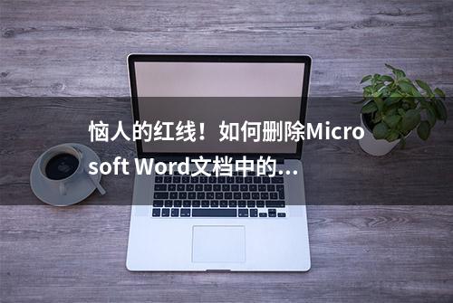 恼人的红线！如何删除Microsoft Word文档中的红线