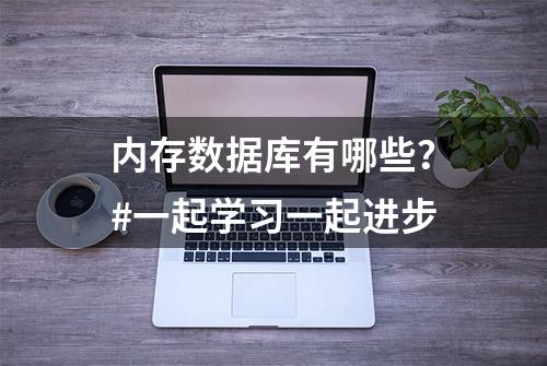 内存数据库有哪些？#一起学习一起进步