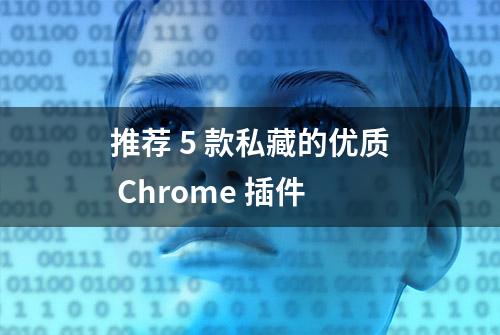 推荐 5 款私藏的优质 Chrome 插件