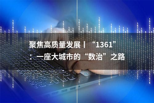 聚焦高质量发展丨“1361”：一座大城市的“数治”之路