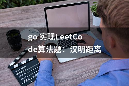 go 实现LeetCode算法题：汉明距离