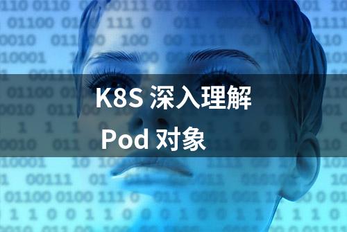 K8S 深入理解 Pod 对象