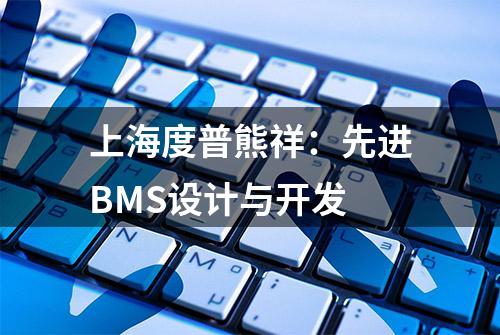 上海度普熊祥：先进BMS设计与开发