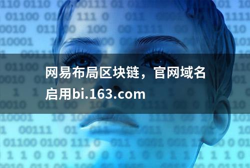 网易布局区块链，官网域名启用bi.163.com